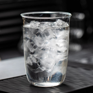<span class=keywords><strong>Tazza</strong></span> in Vetro Borosilicato ad Alta Resistenza al Calore con Texture Verticale per Caffè Freddo, Latte, Succo, per Uso Quotidiano a Casa e in Caffetteria - Product Image 6