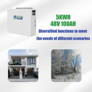 Space Saving 48V Wall-<b>Mounted</b> 5KWH Home Energy Storage Power Supply Sodium Ion With BMS 10000 Cycles for Home Appliances - Product Image 2