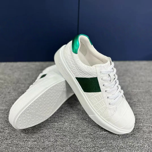 Zapatillas Blancas Casuales para Parejas, Transpirables y Cómodas, de Cuero Genuino para Verano, Invierno y Primavera - Product Image 4