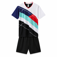 Kaos Badminton Voli Tenis Meja Custom Sablon Heat-Transfer Ramah Lingkungan Anti UV Cepat Kering Grosir Langsung dari Pabrik