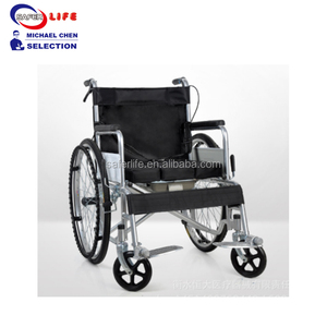 Silla de ruedas de acero plegable, Manual - Product Image 3