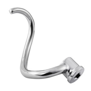 Crochet pétrisseur spiral en acier inoxydable 5QT pour batteur sur socle inclinable <span class=keywords><strong>KitchenAid</strong></span> – Pièce de rechange pour batteur, crochet pétrisseur de remplacement - Product Image 2