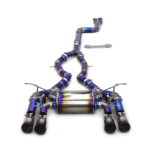 Sistema de tubo de <span class=keywords><strong>escape</strong></span> Tubos de titanio para <span class=keywords><strong>BMW</strong></span> M3/<span class=keywords><strong>M4</strong></span> F80/F82/F8X S55 3,0 T 2014-2018 <span class=keywords><strong>Escape</strong></span> Catback Silenciador de <span class=keywords><strong>escape</strong></span> - Product Image 1