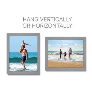 Đa-Phong Cách Nhựa PS Khung Ảnh Tùy Chỉnh Ưa Thích Nhựa 8x10 Hình Ảnh Màu Xám Khung - Product Image 4