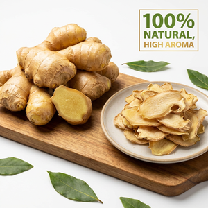 Rodajas de Jengibre Seco Yulin Premium 100% Natural |   Raíz de jengibre deshidratada para té y cocina |   Precio de Fábrica al por Mayor en China - Product Image 2