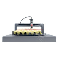 Printer Tray Telur Profesional TIJ Hot Foam Nozzle 600DPI Presisi Kertas Otomatis Bersertifikasi CE RoHS Kualitas Industri