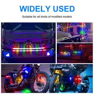 Kaidengzhe 12SMD xe Strobe cảnh báo ánh sáng tự động dẫn xe tải Trailer Beacon bên đèn đơn hàng nhấp nháy sự Cố Khẩn cấp đèn - Product Image 6