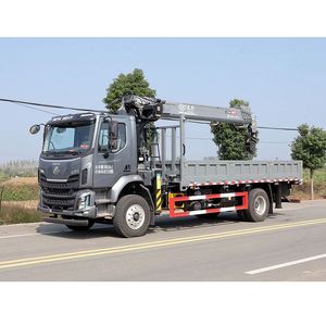Grue montée sur camion Dongfeng M3 4*2, fournie directement par l'usine, équipée d'une flèche télescopique de 8 tonnes, application large, durable - Product Image 4