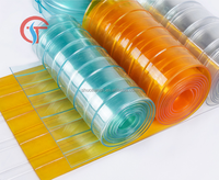 Rideau de porte en plastique pliable en PVC