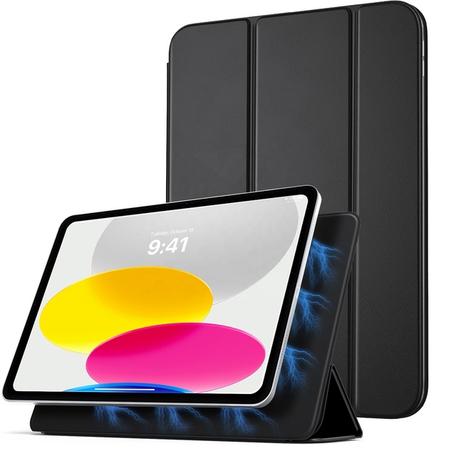 TiMOVO Premium Wipeable Material Ultra Slim Smart Magnetic Folio Case for iPad A16 11th Gen 2025
