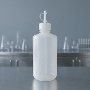 Transparent Round LDPE Laboratory Dispensing <b>Bottles</b> 60ml with Spouted <b>Dropper</b> Closure - Product Image 3