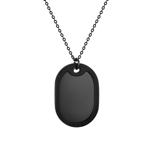 Alin kalung liontin motif bintang hidup, Perhiasan Pria uniseks gaya estetika minimalis - Product Image 3