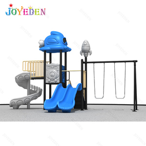 Derniers modèles balançoires de parc de jardin de qualité parfaite pour les enfants équipement de terrain de jeu extérieur avec toboggan - Product Image 3