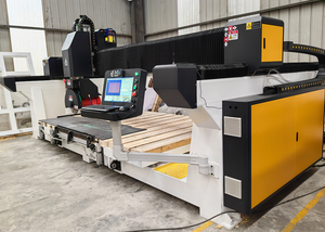 Automatische Küchen arbeits platte 45-Grad-Keramikfliesenschneidemaschine Steinbruchs chneide maschine 5-Achsen-CNC-Brückensäge - Product Image 6