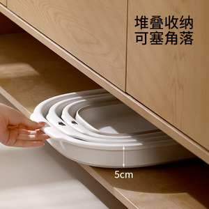 Foldable Portable Travel <b>Basin</b> Thickened Plastic Oval Shape For Foot Bath And Wash Care - Product Image 3