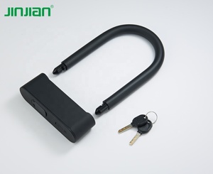 JINJIAN - <span class=keywords><strong>Antivol</strong></span> haute sécurité - Verrou intelligent <span class=keywords><strong>en</strong></span> acier IP67 étanche - Verrouillage par empreintes digitales pour moto, vélo, <span class=keywords><strong>scooter</strong></span> - Product Image 1