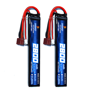 Ponfly 30C 3S 11.1V 2800mAh Airsoft pin có thể sạc lại Airsoft Súng pin lithium gói với tùy chỉnh deans t cắm kết nối - Product Image 1