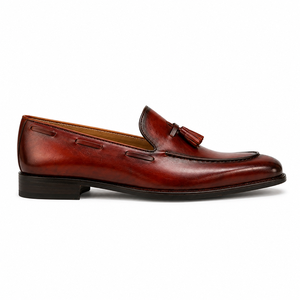 Roma Loafers Elegant Formal Shoes Minimalist Slip On Dress Footwear Modern Business Casual Shoes Custom Manufacturer - Product Image 4