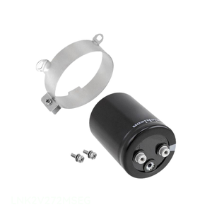 Condensateur 2700 uF 20% 350V à visser sur châssis, en aluminium, référence LNK2V272MSEG, Distributeur agréé - Product Image 1