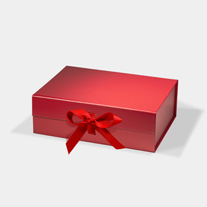 Kotak perhiasan magnetik berbentuk buku Logo kustom UV kotak kosmetik kertas dengan pelapis spons untuk kecantikan perunggu kuku untuk keluaran ritual - Product Image 5