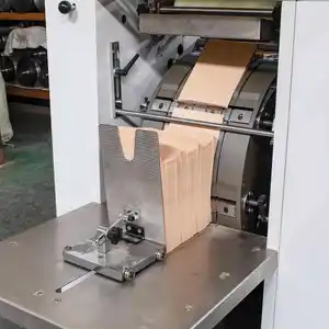 آلة صنع أكياس ورقية LENZE مزودة بمحرك للتسوق من ألمانيا، آلة صنع أكياس ورقية للطعام والخبز