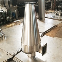 Dépoussiéreurs cyclone personnalisés La Chine fournit un séparateur cyclone cylindrique industriel pour la production de plastique ou de métal