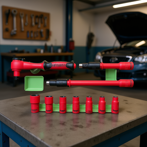 Pasano <b>Socket</b> Wrench Set 3/8 Inch 19 Pc Automotive Repair Tool Kit - Product Image 3