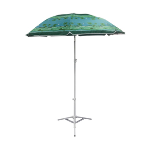 Parasol de plage vintage de luxe avec pompons, grand parasol de 200 cm, mât en bois de hêtre de 32 mm, baleines en fibre de verre, protection UV50+, pour extérieur - Product Image 3