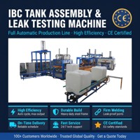 Mesin Pengunci Otomatis Penggerak Hidrolik Kontrol PLC untuk Lini Produksi Gearbox Bantalan Rangka IBC untuk Penyimpanan Bahan Kimia