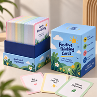 Cartes éducatives personnalisées, cartes de jeu, jeu de cartes, emballage en boîte en carton, impression personnalisée, fabricant OEM en gros