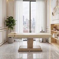 Table de massage électrique chauffante personnalisable en acier inoxydable pour salon de beauté et spa facial – Offre spéciale