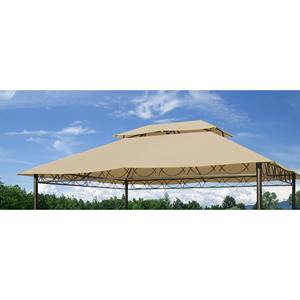 Telo di Ricambio per Gazebo 3x3 MT YF3236B Beige - Product Image 1