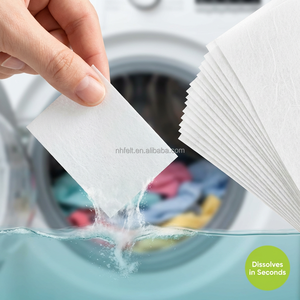 Nuohui Feuilles de <span class=keywords><strong>lessive</strong></span> à haute solubilité pour eau froide, anti-taches puissantes, écologiques, en format tablette - Product Image 4