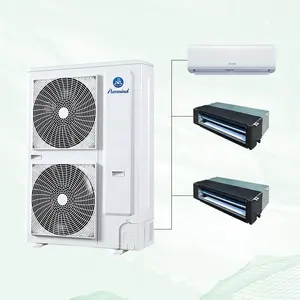 Pembawa R32 R410a rumah Multi zona AC pusat 220V 380V Inverter Mini VRF Unit luar ruangan