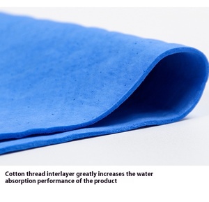 منشفة سوبر ماء لغسيل السيارات منشفة تجفيف عمامة لفافات Pet أفخم بشاموس منشفة <span class=keywords><strong>PVA</strong></span> للتنظيف - Product Image 6