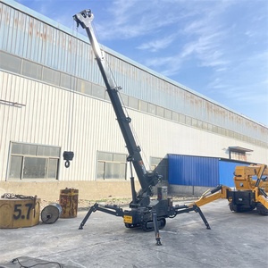 Cần cẩu nhện <span class=keywords><strong>mini</strong></span> CE được bán trực tiếp bởi nhà sản xuất được thiết kế cho các hoạt động không gian nhỏ và có thể được vận hành từ xa - Product Image 3