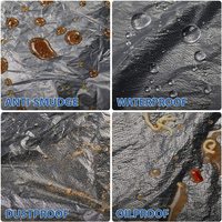 Housses de siège jetables universelles en plastique pour voiture, avion, restaurant, sièges de bus, chaises de salon