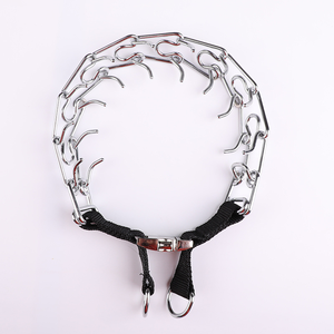 Collar de entrenamiento de perro de punta de acero ajustable de alta calidad Collar de Pastor Alemán y Pitbull impreso - Product Image 2