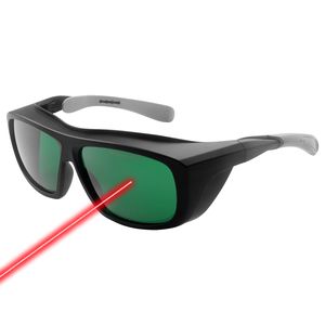 نظارات أمان بالليزر الأحمر 632.8nm نظارات أمان بالليزر الخضراء KTP HeNe 594nm Safeti واقية بالليزر - Product Image 1