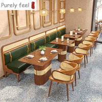 L-shaped Restaurant Sofa Booth SB110