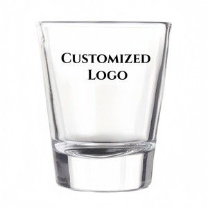 Bicchierini da Shot Personalizzati con Logo, Fondo Spesso, Trasparenti, 1oz 1.5oz 2oz, Bicchieri per Liquori Piccoli, Bicchierini per Vodka e Vino Personalizzati per <span class=keywords><strong>Bar</strong></span> e Feste - Product Image 5