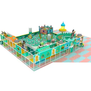 Kinder Speeltuin Plastic Glijbaan Zachte Speeltoestellen Baby Ball Pool Kids Indoor Speeltuin Play Center Fabrikant