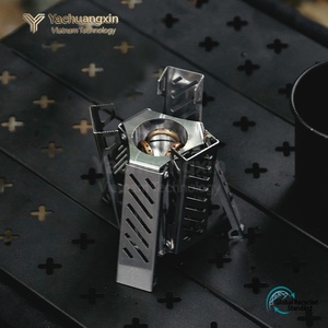 Mountainhiker Aluminum Folding Alcohol Stove Outdoor <b>Camping</b> Portable Mini Cooking Stove All Seasons Use - Product Image 2