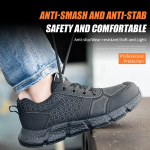 <b>Men's</b> Labor protection <b>Shoes</b> High Quality Anti Impact Fashion Versatile Wear Resistant and Anti slip <b>Work</b> Sports <b>Shoes</b> Zapatos - Product Image 5
