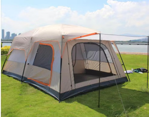 เต็น<span class=keywords><strong>ท์</strong></span>พักแรมกลางแจ้ง3-4คน2ห้อง1ห้องโถง5-12คนกันน้ำ1000-1500มม. - Product Image 6