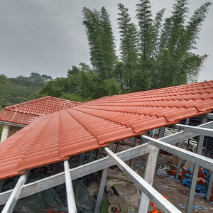 Tuile de toit en céramique émaillée sur mesure au design moderne projet de <span class=keywords><strong>villa</strong></span> imperméable et résistant à l'usure vente en gros de carreaux de céramique - Product Image 1