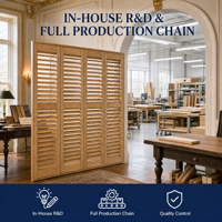 Volets de plantation, revêtements de fenêtres sur mesure, fabricant OEM ODM, solutions de vente en gros pour les revendeurs et les projets d'aménagement intérieur