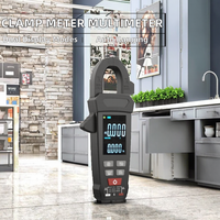 VA114 Meteran Klem Arus DC Digital AC Amperimetric Multimeter Tang Pengukur Resistansi Kapasitansi Suhu Frekuensi Dioda