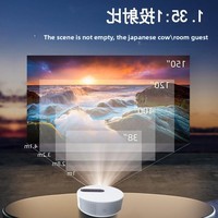 TY260 Sans Fil Home Cinéma Android 9 LED Projecteur 3D Téléphone Mobile Compatible Smart Chambre Bureau Dispositif US Plug Usine