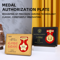 Médailles plaques d'autorisation de décharge personnalisées, souvenirs d'anniversaire de retraite honorables
